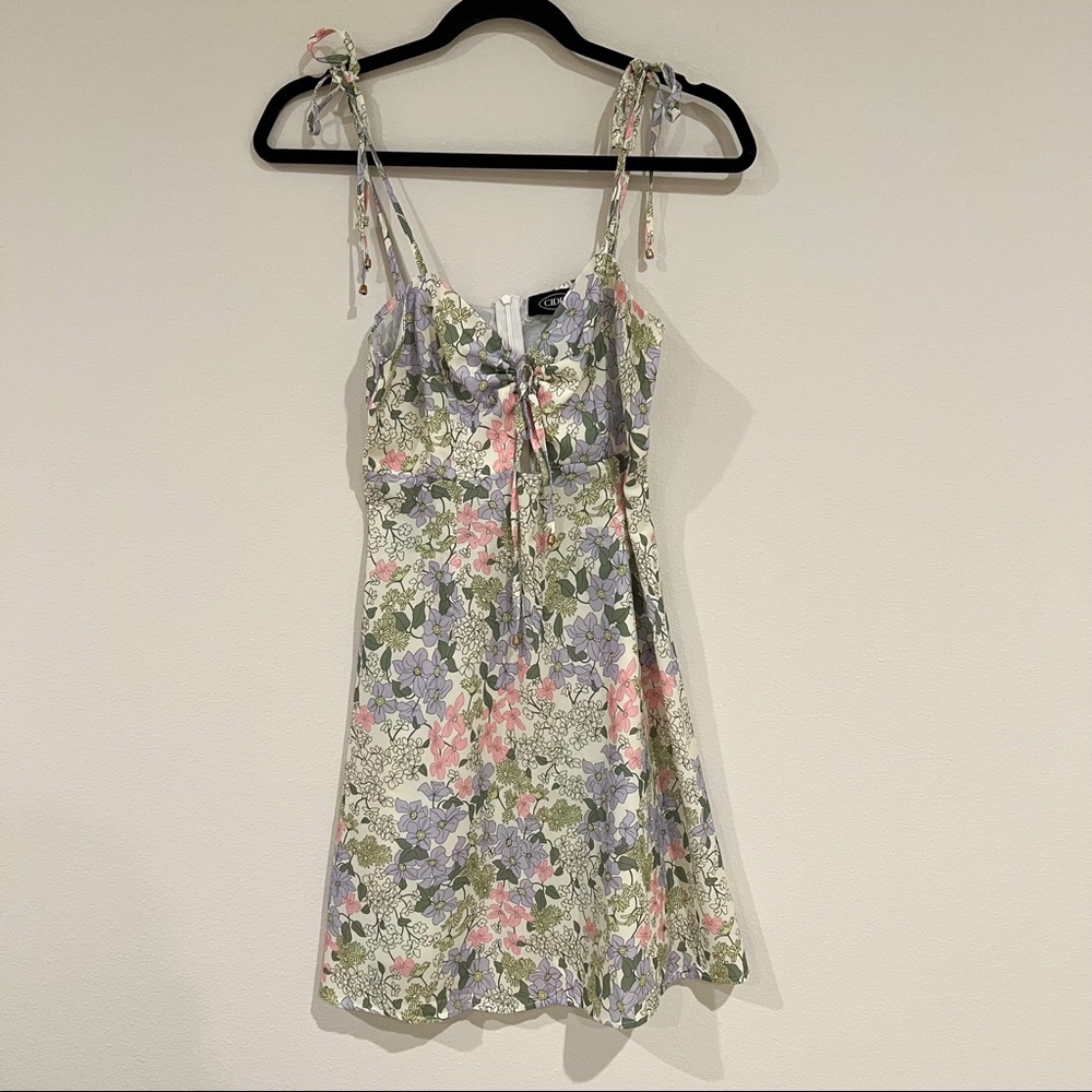 NWT Floral mini dress